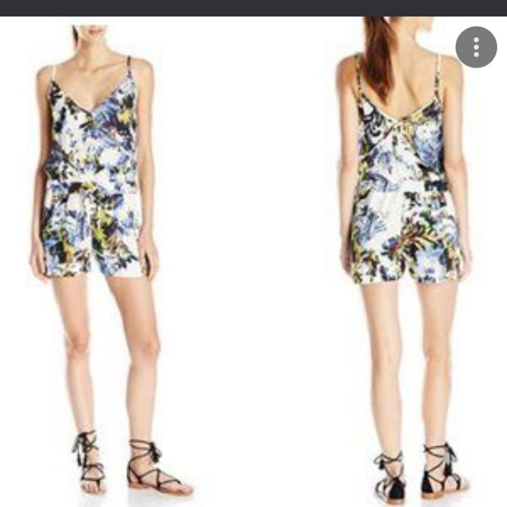 French Connection Women's Floral Print Romper Size 8